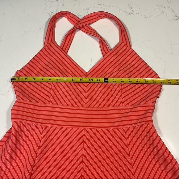 Adrianna Papell Chevron Striped Sleeveless Dress XL - Picture 8 of 11